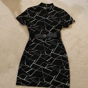 Black and white dress, Shein